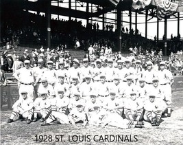1928 ST. LOUIS CARDINALS 8X10 TEAM PHOTO BASEBALL MLB PICTURE - £3.94 GBP