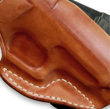 Fits Beretta Storm PX4 Com 3.2”BBL Leather Paddle Holster Open Top #1525# RH image 5