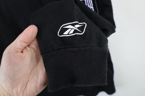 Vintage Reebok Mens Medium Los Angeles Kings Hockey Long Sleeve T-Shirt Black Item image 5