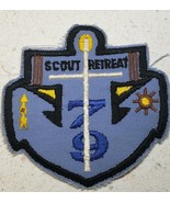 SCOUT RETREAT BSA 1979 Vintage Boy Scouts Embroidered Patch OA - $19.34