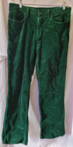 Men's Ralph Lauren Pants Size 36/30 Green Corduroy Button Zipper 5 Pocke... - $15.99