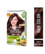 Garnier Color Naturals Crme Hair Color Shade 5 Light Brown 70Ml + 60G - €20,35 EUR