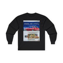Subaru Impreza Graphic Print Tee Shirt Long Sleeve Crewneck Retro Car Ar... - $21.89+