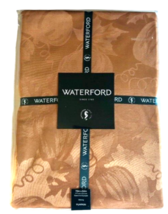 Waterford Linens Pumpkin Tablecloth 70x84&quot;  Thanksgiving Autumn Fall Gold Orange - £51.36 GBP