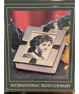 International Silver Company Onyx Jeweltone Mini 4&quot; X 6&quot; Picture Album *... - $20.50 CAD