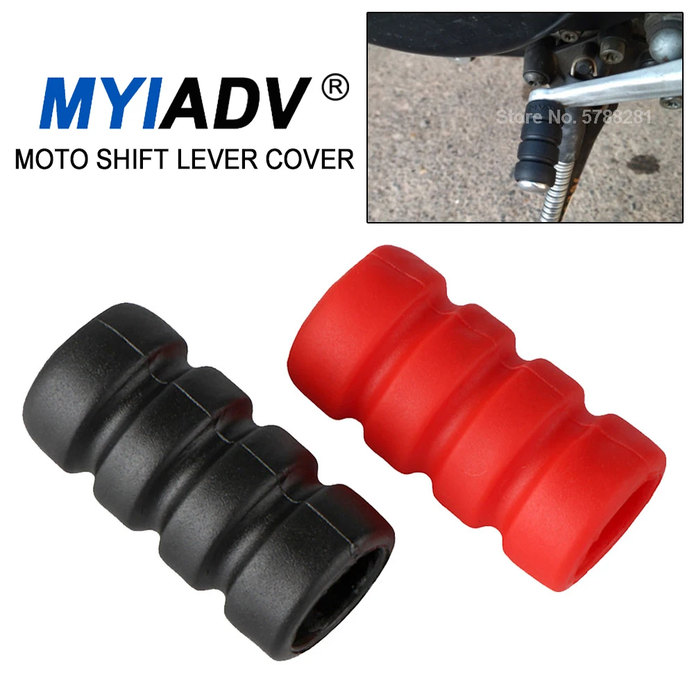 Motorcycle Gear Pedal Shift Lever Toe Foot Pegs Cover For BMW R1200R R12... - $7.93