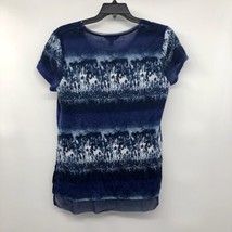 Simply Vera Top Womens L Used Blue - £11.00 GBP