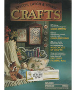 Stitch, Latch &amp; Other CRAFTS Sears 1984/85 Catalog - $1.50