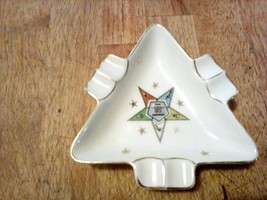 Vtg Masonic Eastern Star OES Freemason Lefton China ASHTRAY - £6.96 GBP