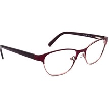 Tory Burch Eyeglasses TY 1015 Burgundy/Rose Gold Browline Frame 51[]16 135 - £31.96 GBP