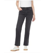 Hudson Womens Jeans Black Denim Straight Leg 5-Pocket Belt Loops Heavywe... - $75.21 CAD