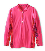 Spyder Bloom Dry WEB T-Neck Base Layer Sweatshirt Size XL (18 Girls) NWT - £21.32 GBP