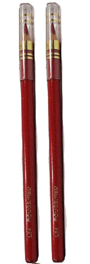 Pack of 2 Prestige Lip Pencil color L54 Rouge / Red  New - $15.83