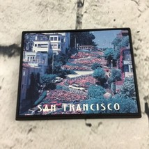 San Francisco CA Refrigerator Magnet Lombard Street Photograph Travel To... - £6.11 GBP