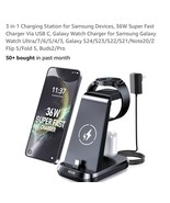 3 in 1 Multipurpose Charging Station for Samsung Galaxy Watch USB C Phon... - $29.52 CAD