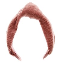 Universal Thread Knit Knot Headband Coral - £5.42 GBP