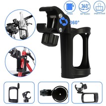 Bike Cup Holder Cycling Beverage Water Bottle Cage Mount Drink Bicycle Handlebar - £13.58 GBP