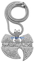 WU-TANG New Crystal Rhinestone Hip Hop Pendant Necklace - £26.03 GBP+