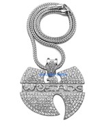 WU-TANG New Crystal Rhinestone Hip Hop Pendant Necklace - $34.64+