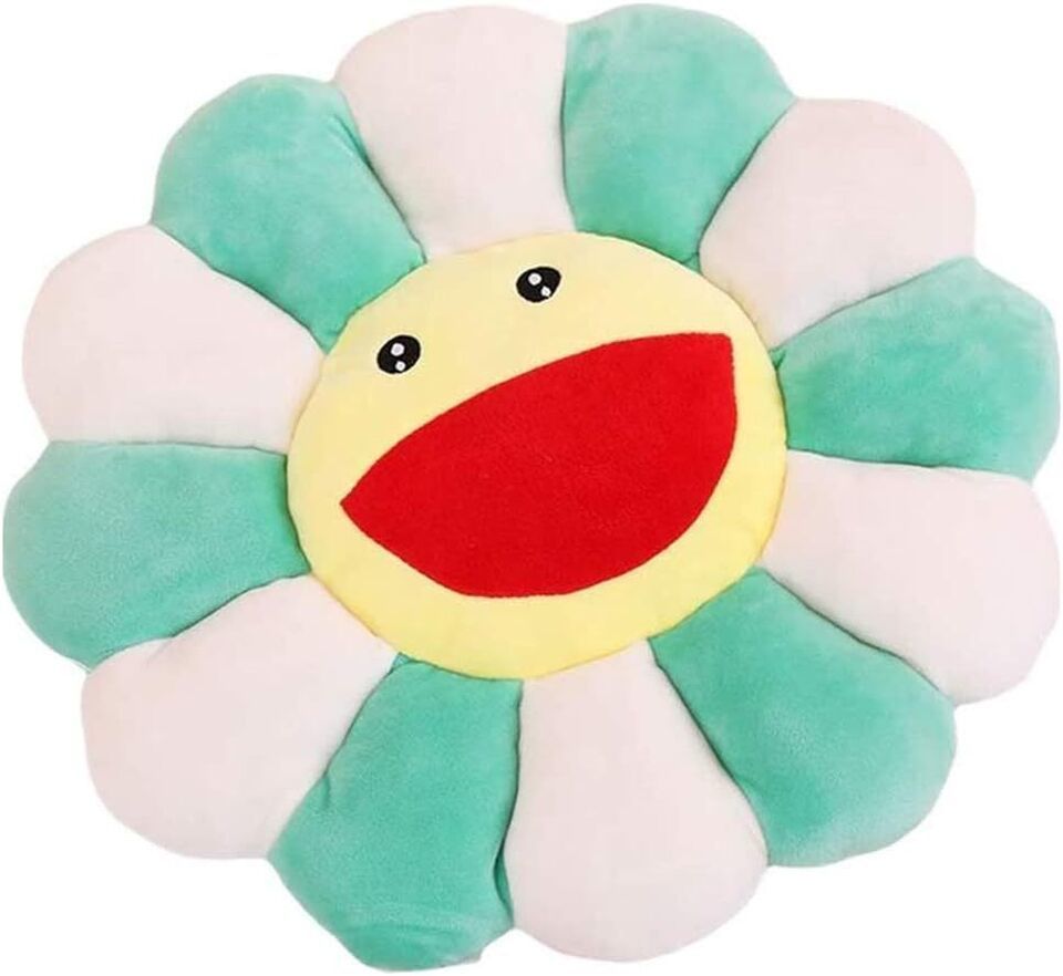 TEFU Flower Plush Pillow, Sunflower Pillow Soft &amp; Comfortable Sunflower ... - £25.20 GBP