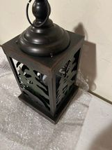 Lodge Forest Lantern with led candle- SALE image 3