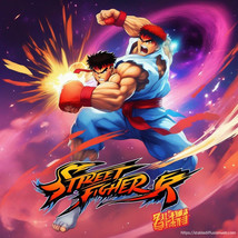 Street Fighter Render background wallpaper - £0.00 GBP