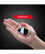 Mini power bank 20000 mah Mirror Screen LED Digital - €19,56 EUR
