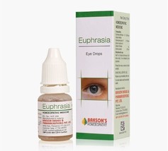 Pack of 2 - Bakson Euphrasia Eye Drops (10ml) Homeopathic Free Shipping - $17.32