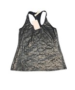 New Fabletics Gray Eiffel Tank Printed Racerback Athletic Size Small - $49.48 CAD