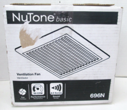 New NuTone 696N 50CFM Wall/Ceiling Bathroom Ventilation Fan - White - $507.52 MXN