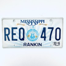 2016 United States Mississippi Rankin County Passenger License Plate REQ... - £13.36 GBP