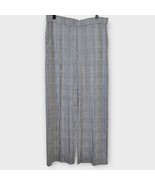 J. JILL Wearever black &amp; white houndstooth wide leg pull on comfy pants ... - $46.36 CAD