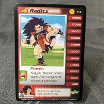Raditz P4 Saiyan Saga Limited Promo Vintage DBZ Score Dragon Ball Z NM U... - $73.79 MXN