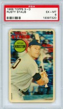 1968 Topps 3-D Rusty Staub PSA 6 P1238 - £3,773.58 GBP