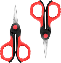 LIVINGO 4.5” Small Sharp Embroidery Scissors, Precise Detail Pointed Tip Stainle - £11.83 GBP