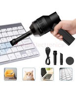 Portable Cordless Electric Air Duster Keyboard PC Car Cleaner Tool Recha... - $24.99