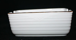 Noritake Contemporary Fine China 4063 Open Sugar Bowl ? White Gold Japan Vintage - £22.40 GBP