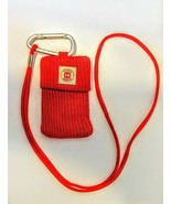 Carry-All stretchable pouch with carabiner and neck strap - RED Maltese ... - €2,56 EUR