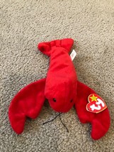 Ty Beanie Baby “Pinchers” the Lobster Vintage 1993 Retired with tag - $9.49