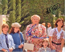 Mrs. Doubtfire Cast Signed Photo x2 – Robin Williams &amp; Sally Field w/COA - £429.23 GBP