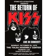 KISS Dynasty &quot;Return Of KISS&quot; 10/29/1979 Tulsa Oklahoma 24 x 36 Custom P... - $61.54 CAD