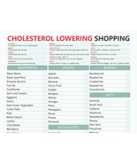 Lower Cholesterol Chart, digital download PDF, lower cholesterol, HDL and LDL lo - £3.14 GBP