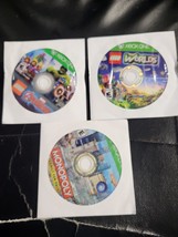 Lot Of 3: Lego: Avengers + Worlds + Monopoly Family Fun Xbox One/ Game Only - £6.65 GBP