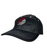 Portland Trail Blazers Hat Cap Snap Back Black NBA Basketball One Size C... - £11.60 GBP