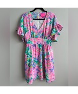 Lilly Pulitzer Blaire Dress 6 Floral - $63.70