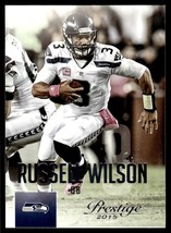 2015 Panini Prestige Russell Wilson Seattle Seahawks #8 - $1.90