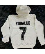 CRISTIANO RONALDO REAL MADRID HOODIE (UNISEX ) HOODIE //FREE SHIPPING  - $88.00