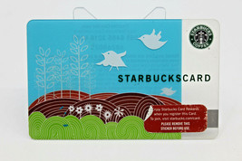 Starbucks Coffee 2008 Gift Card Sparrow Song Birds Tree Zero Balance No Value - £8.49 GBP
