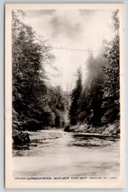 Capilano Suspension Bridge B.C. Canada RPPC Postcard V25 - $9.95