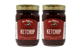 Mrs. Miller&#39;s Classic Homestyle Tomato Ketchup, 2-Pack 14 oz. Jars - £22.14 GBP